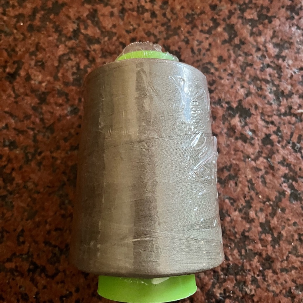 Brown thread polyester cone